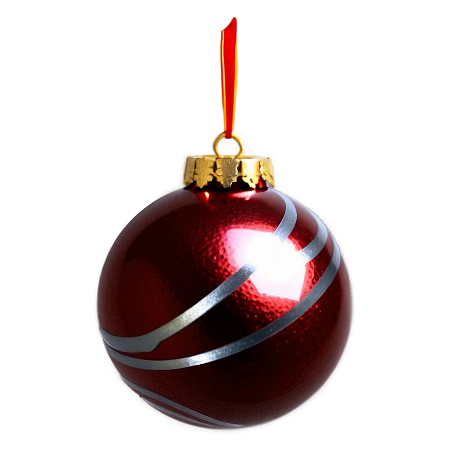 Red Glitter Ornament Png 99 PNG image