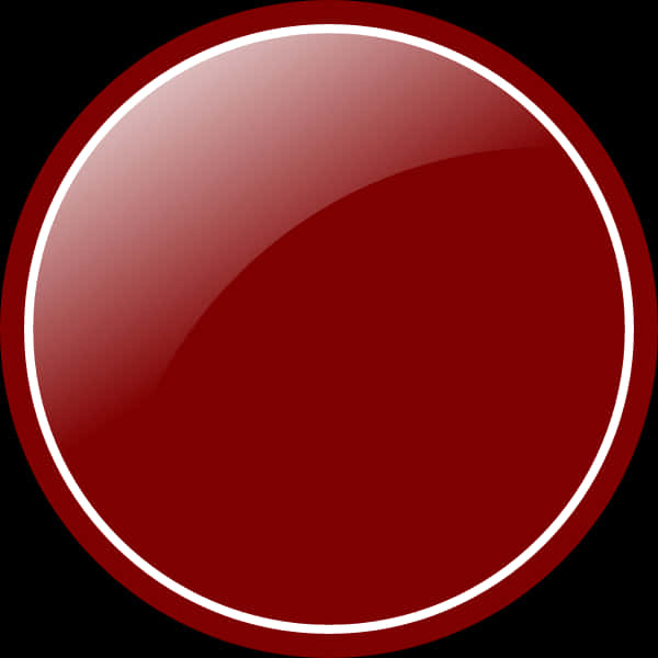 Red_ Glossy_ Button_ Graphic PNG image