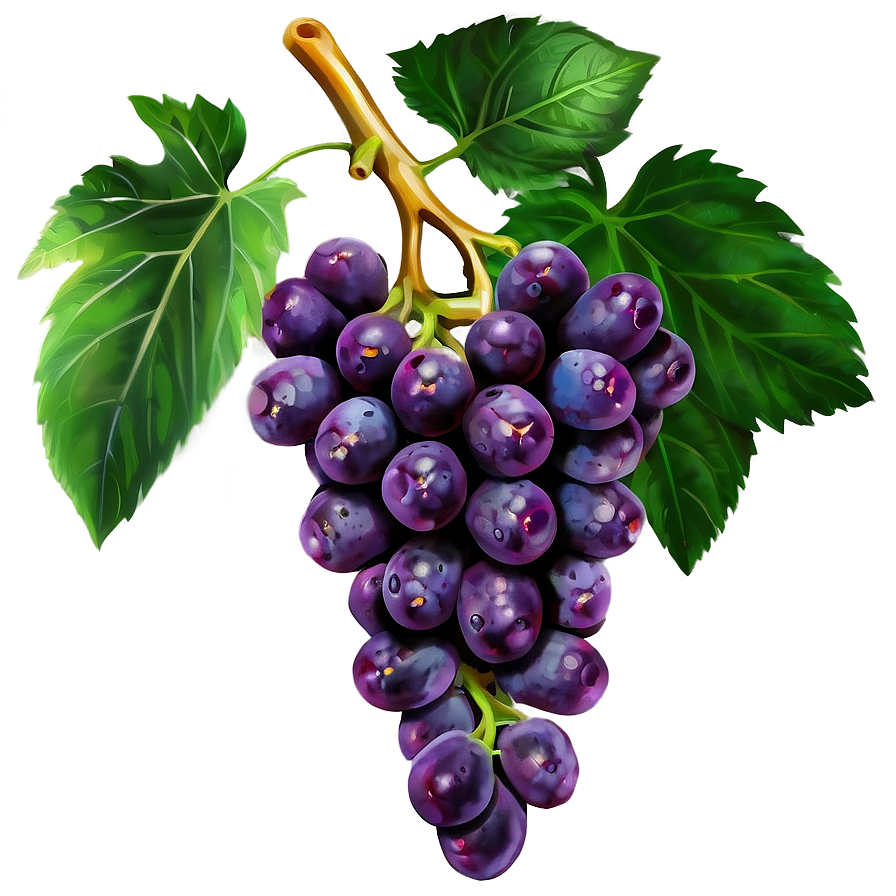 Red Grapes Png 05242024 PNG image