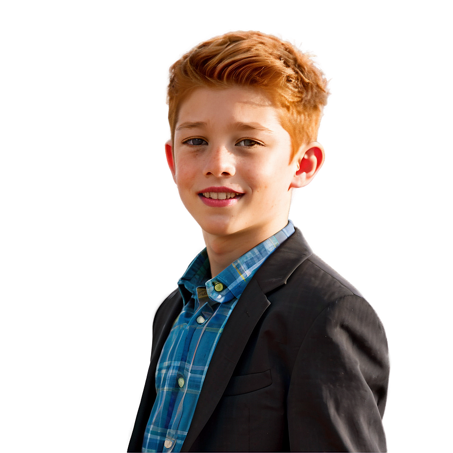 Red Hair Boy Png 06282024 PNG image