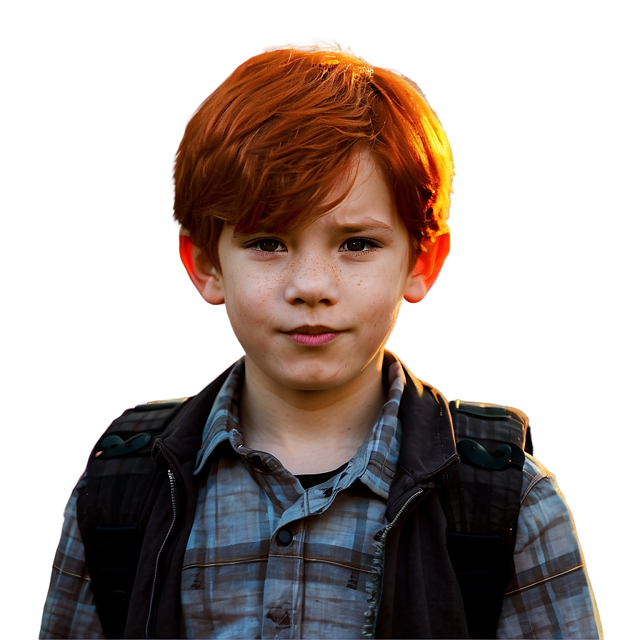 Red Hair Boy Png 22 PNG image