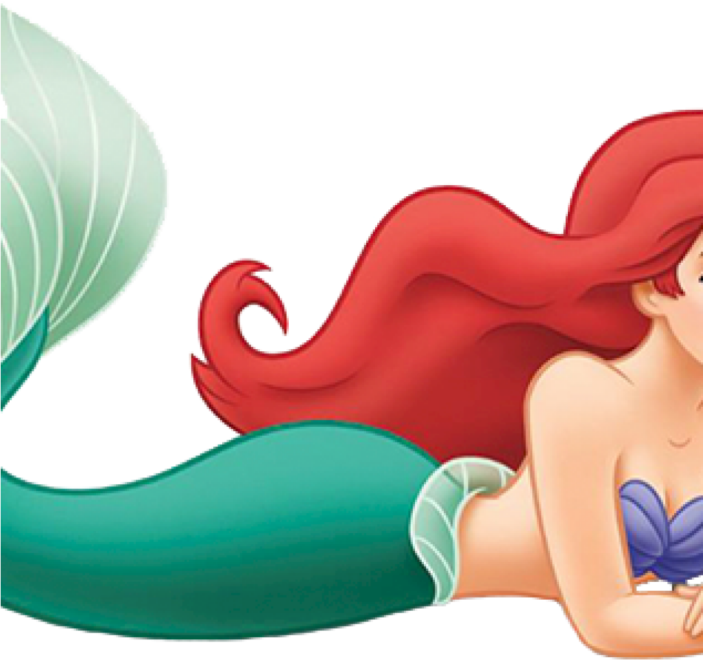 Red Haired Mermaid Clipart PNG image