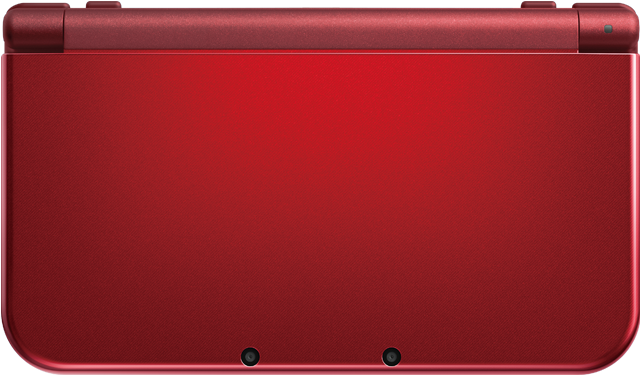 Red Handheld Game Console Closed PNG image