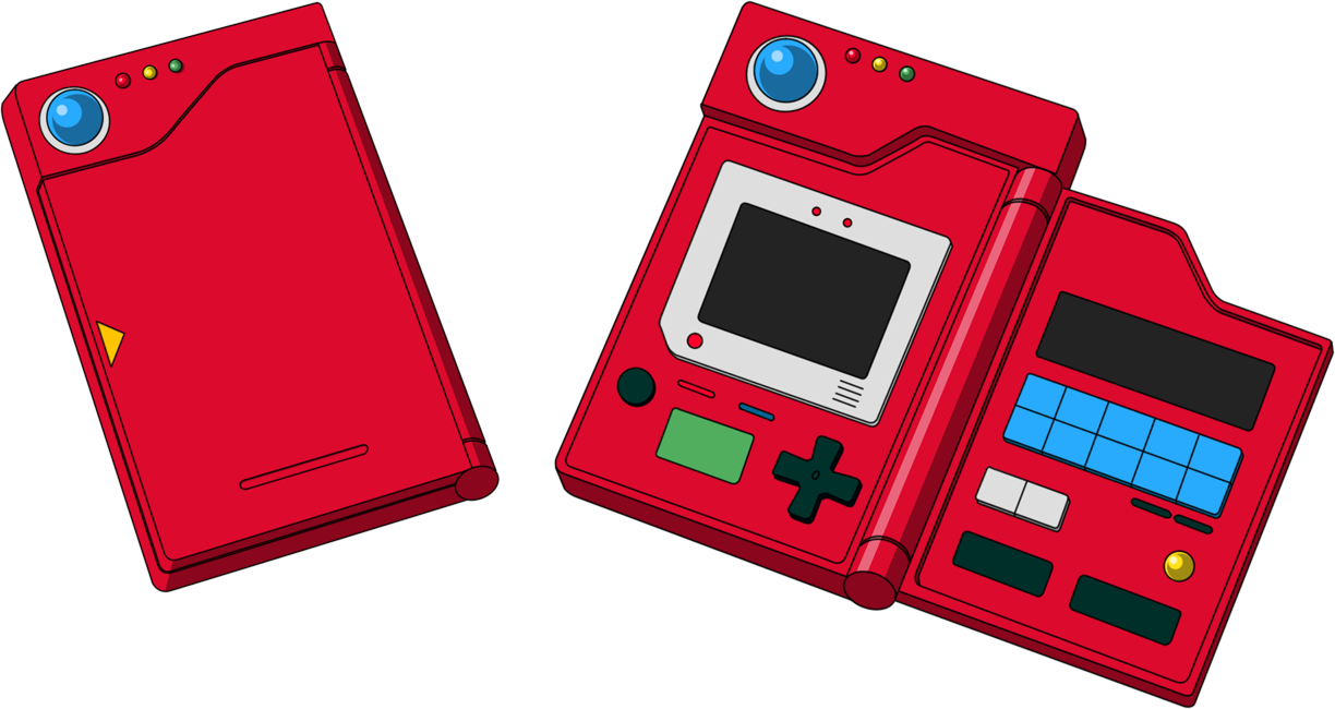 Red Handheld Game Consoles Variations PNG image