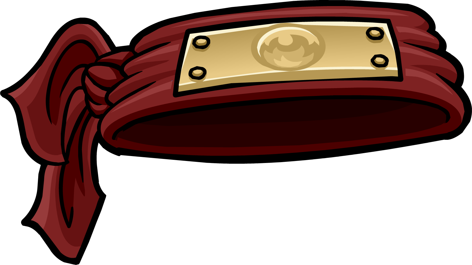 Red Headband Cartoon Clipart PNG image