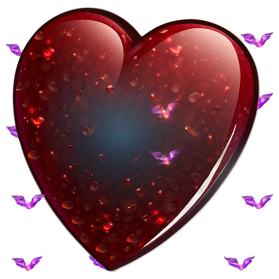 Red Heart Emoji Png Nkr11 PNG image