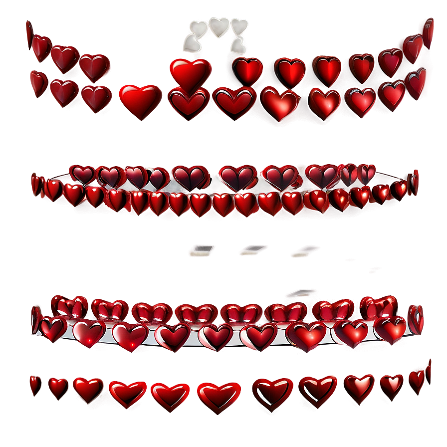 Red Hearts Png 26 PNG image