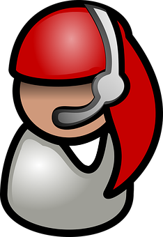 Red Helmet Cartoon Character PNG image