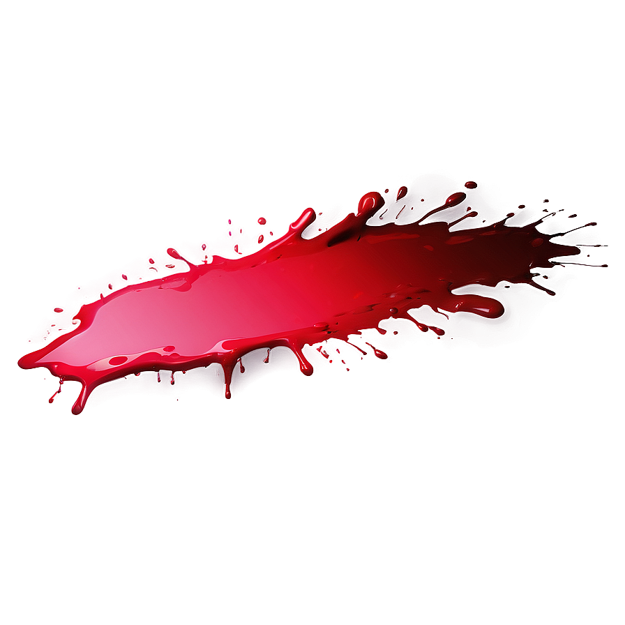 Red Ink Splatter Background Png 89 PNG image