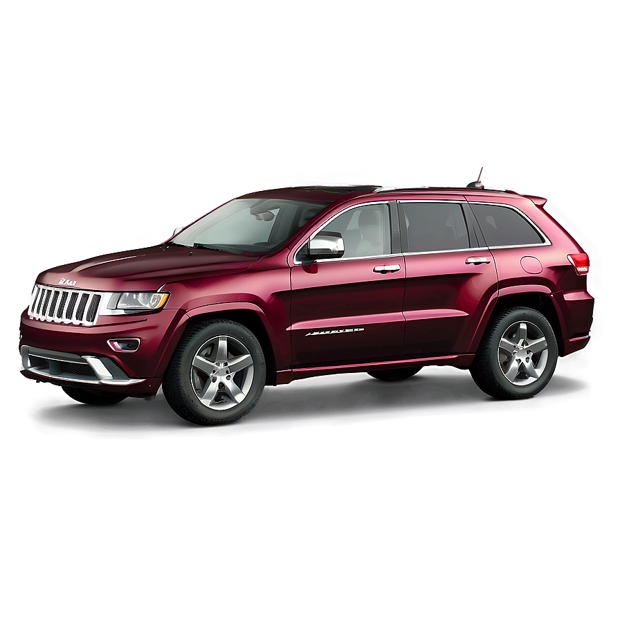 Red Jeep Grand Cherokee Picture Png Brj97 PNG image