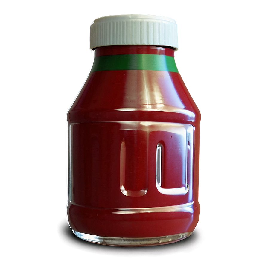 Red Ketchup Container Png 06122024 PNG image