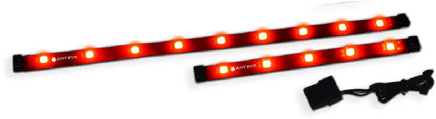 Red L E D Light Barsand Controller PNG image