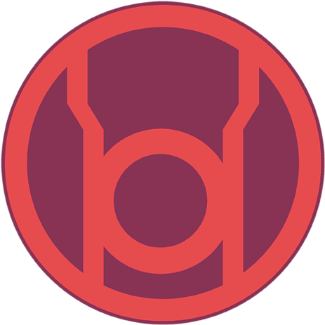 Red Lantern Corps Symbol PNG image