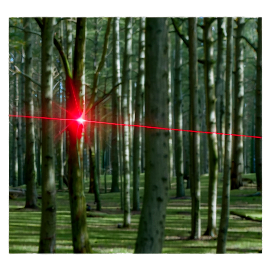 Red Laser Beam With Highlights Png Uie25 PNG image