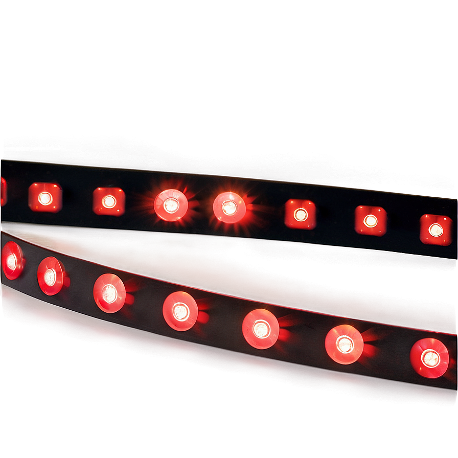 Red Led Strip Light Png 05252024 PNG image