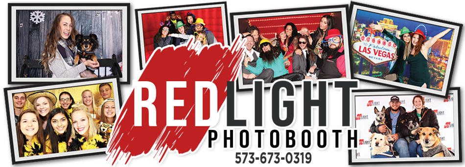 Red Light Photobooth Advertisement PNG image