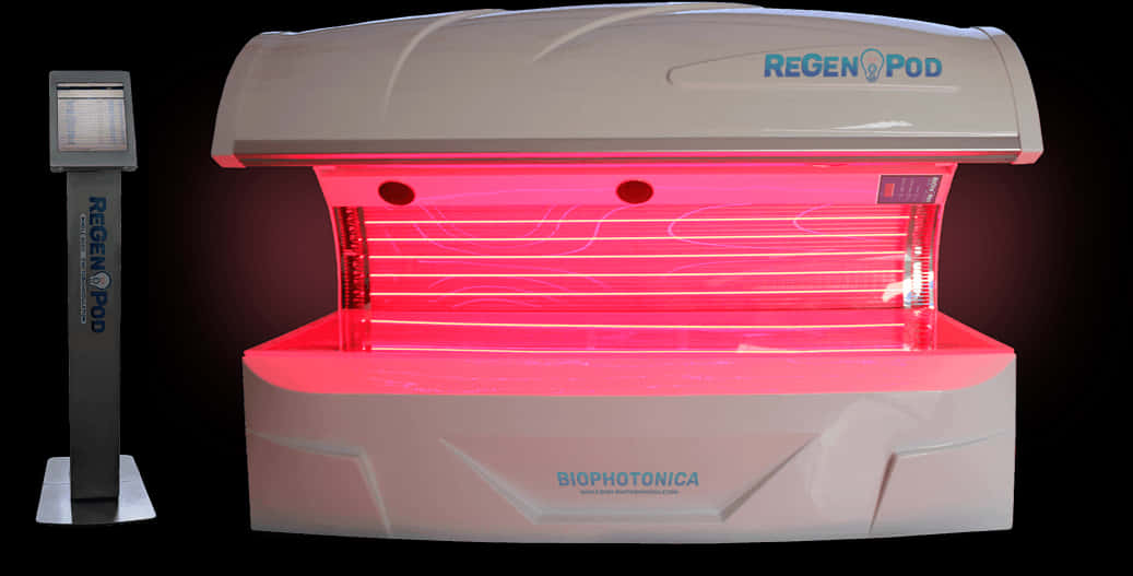Red Light Therapy Pod Biophotonica PNG image