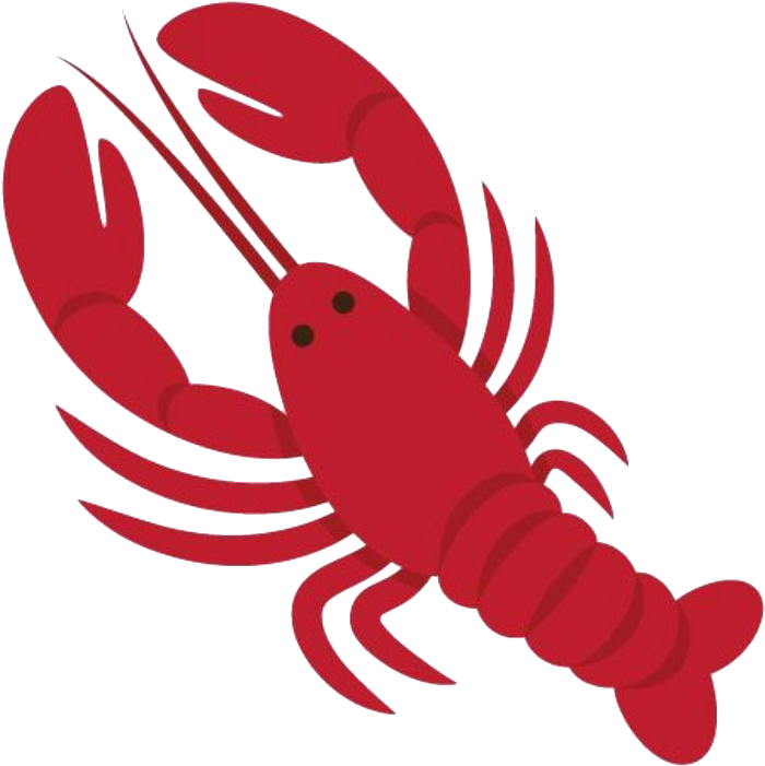 Red Lobster Illustration PNG image