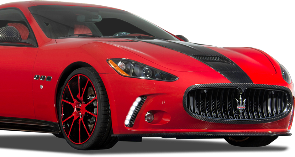 Red Maserati Gran Turismo Sport Coupe PNG image