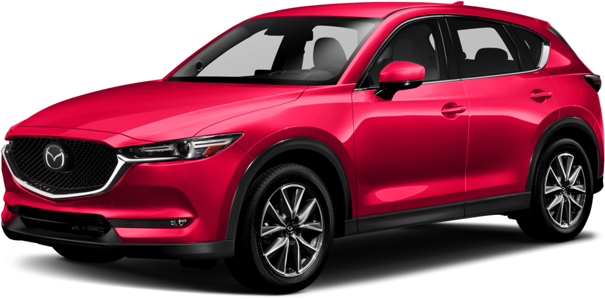 Red Mazda Crossover S U V2023 PNG image