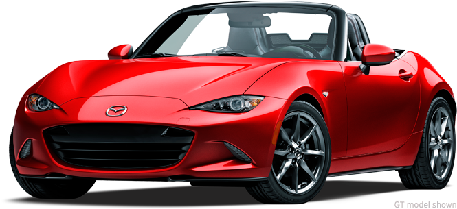 Red Mazda M X5 Miata PNG image