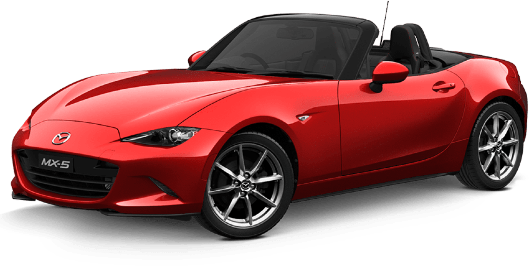 Red Mazda M X5 Roadster2023 PNG image