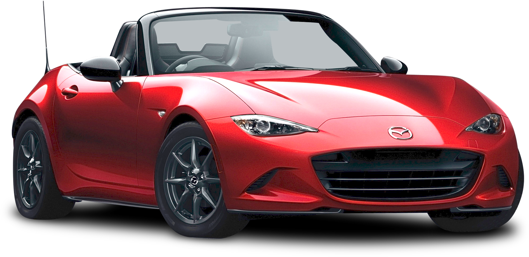 Red Mazda M X5 Roadster2023 PNG image