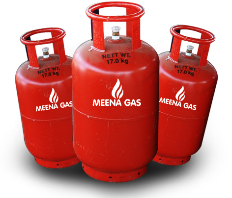 Red_ Meena_ Gas_ Cylinders PNG image