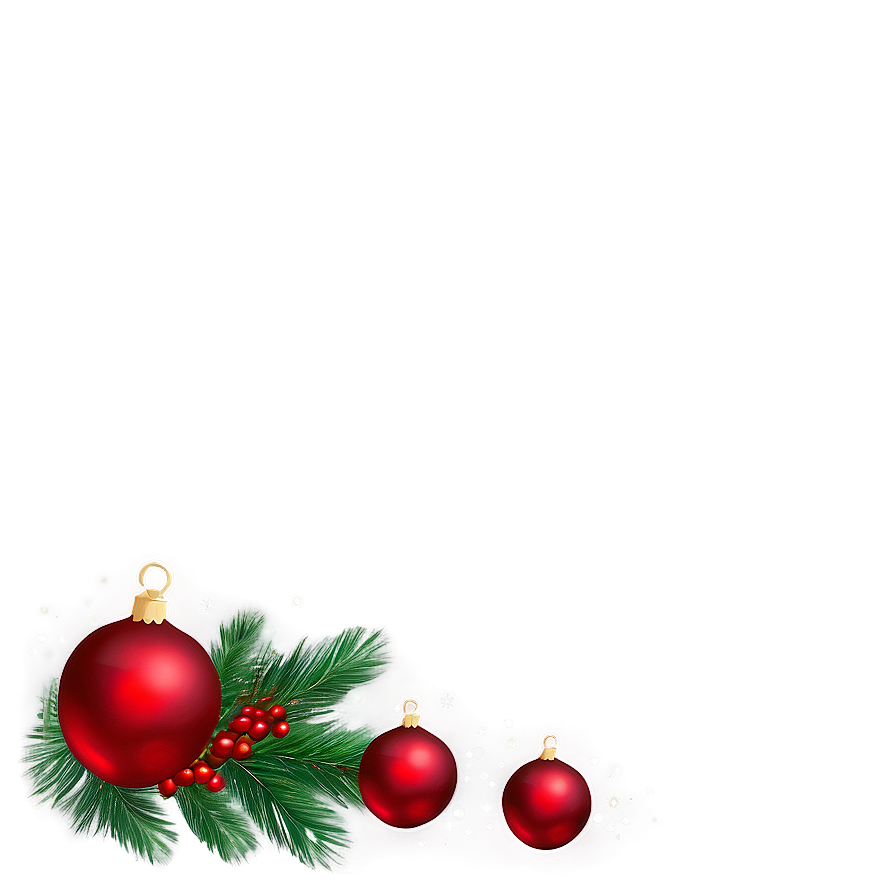 Red Merry Christmas Banner Png Muw90 PNG image