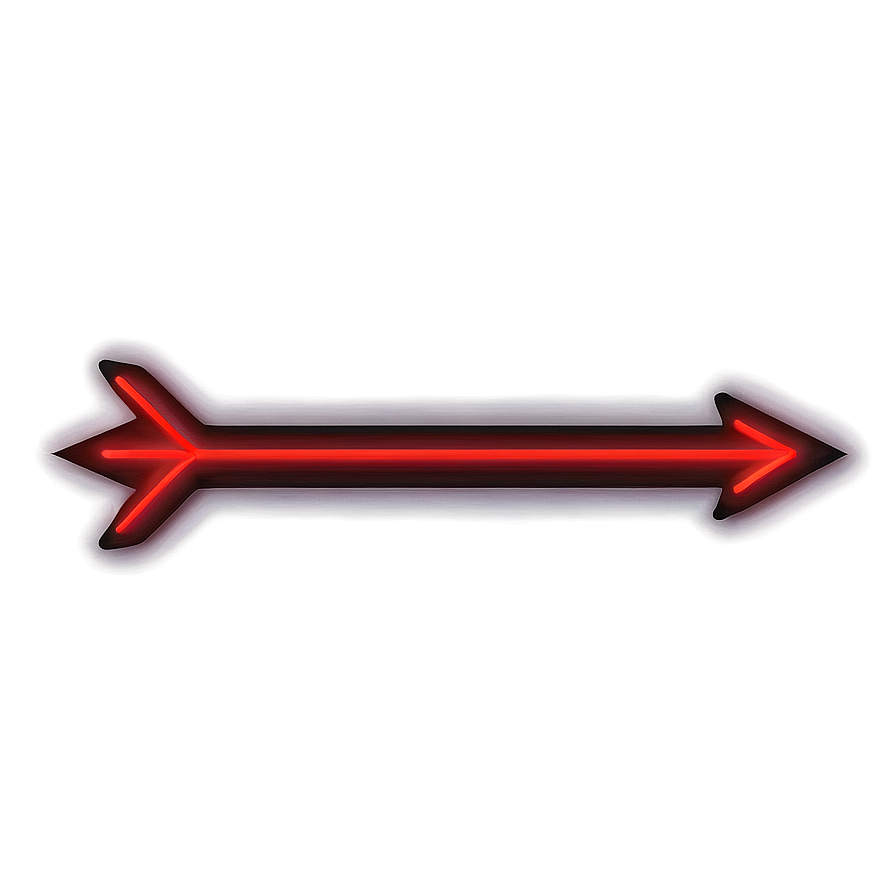 Red Neon Light Arrow Png Mpb PNG image