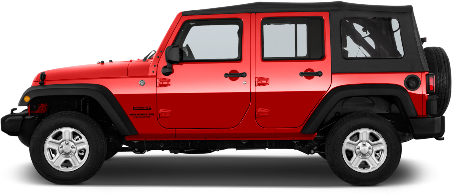 Red Off Road S U V Side View PNG image