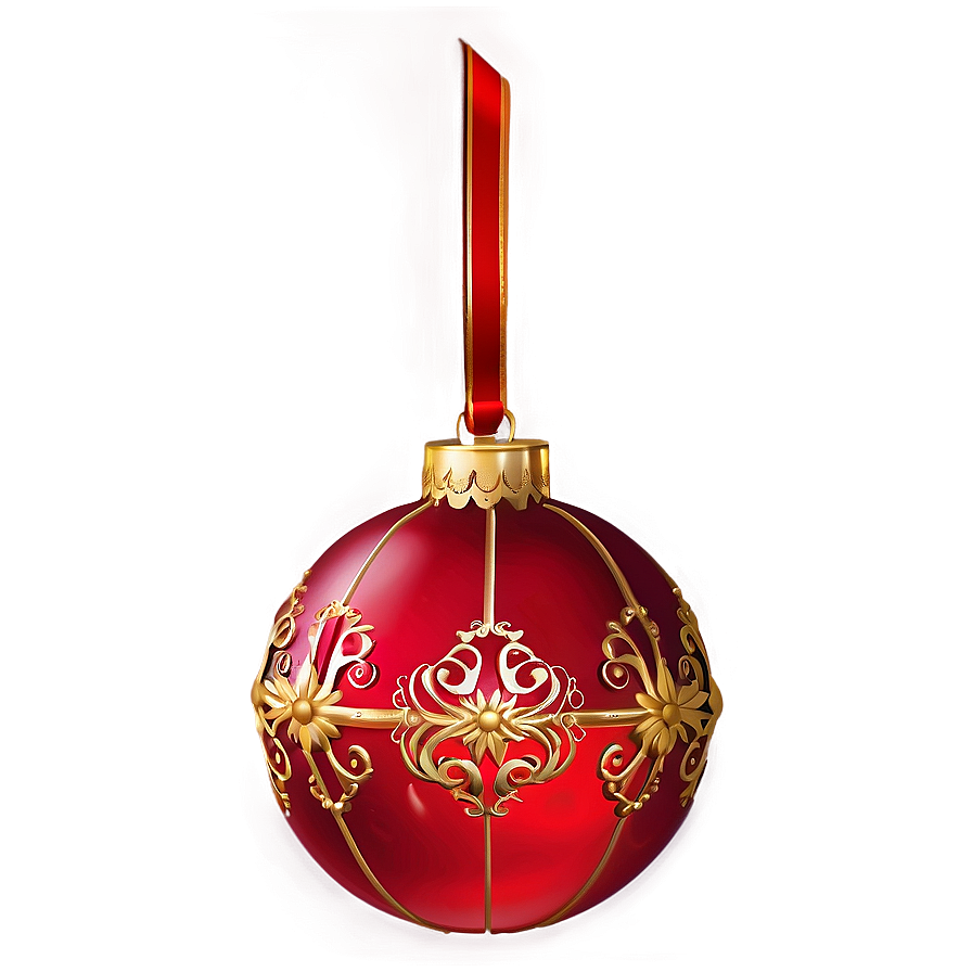 Red Ornament Png 24 PNG image