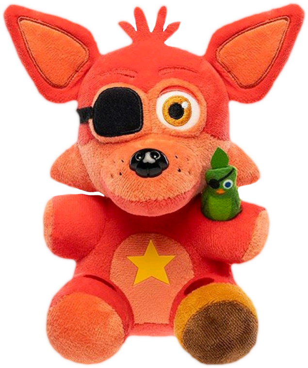 Red Pirate Kangaroo Plush Toy PNG image