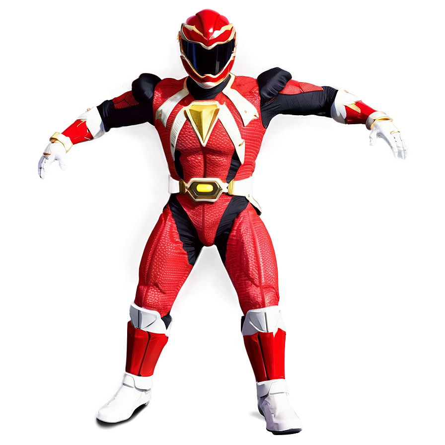 Red Ranger Dino Thunder Png Lak35 PNG image