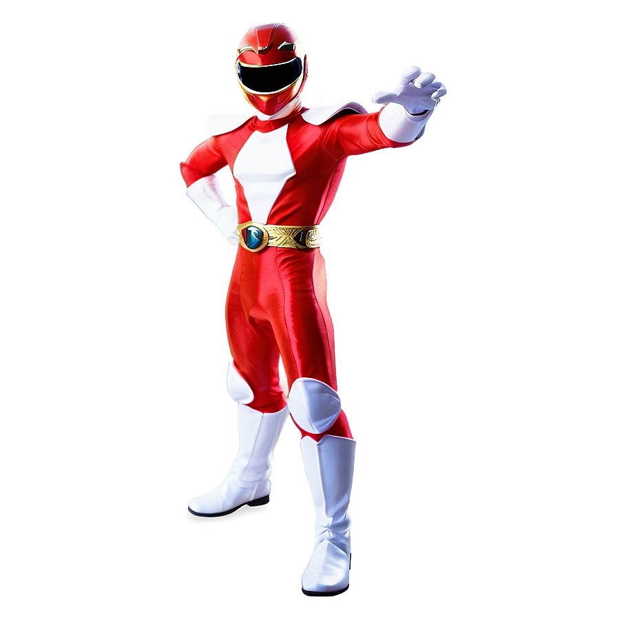 Red Ranger Wild Force Png 06292024 PNG image