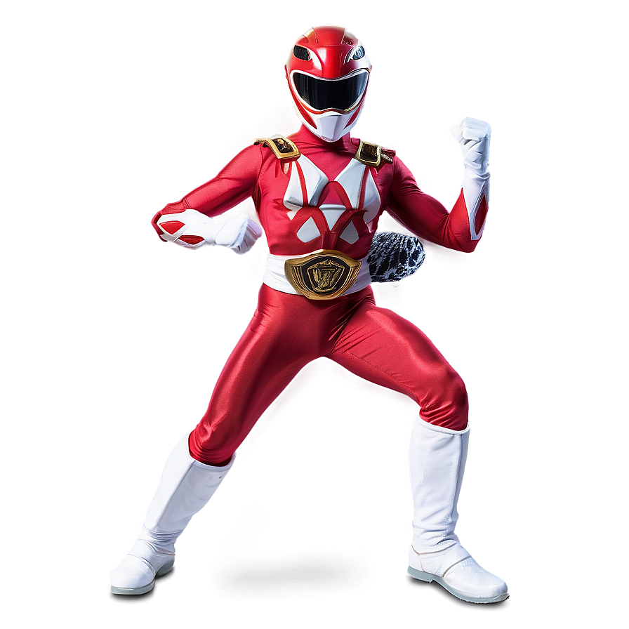 Red Ranger Wild Force Png 35 PNG image