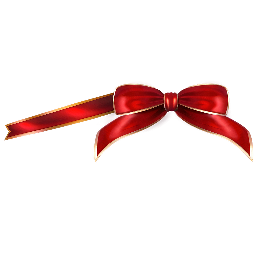 Red Ribbon Bow Top Png Hxj85 PNG image