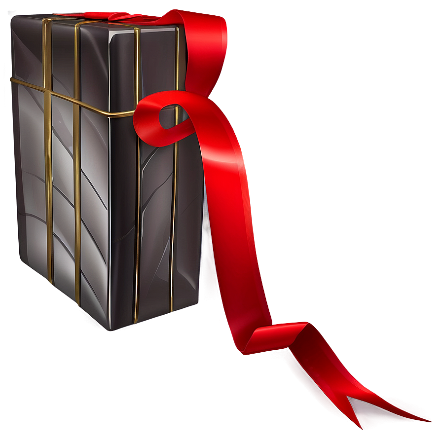 Red Ribbon For Gift Box Png 77 PNG image