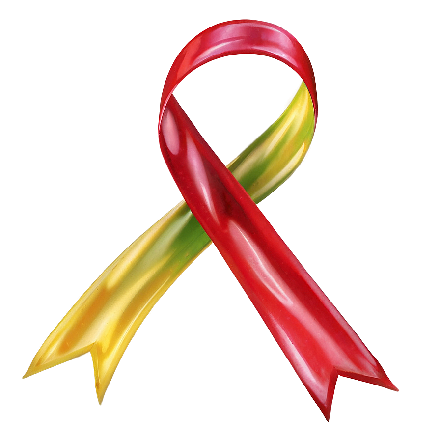 Red Ribbon Wave Png Ekw25 PNG image