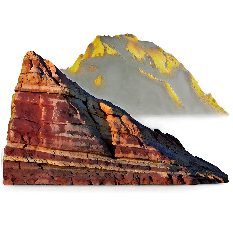 Red Rock Mesa Png Bju10 PNG image