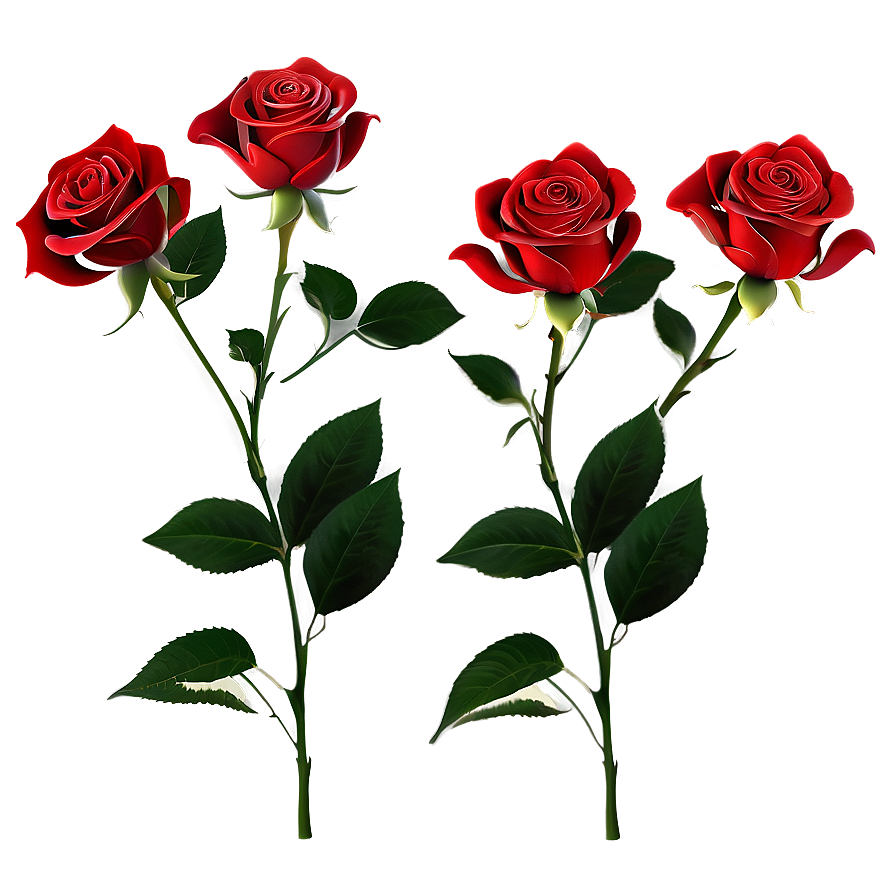 Red Rose Glow Png Cml96 PNG image