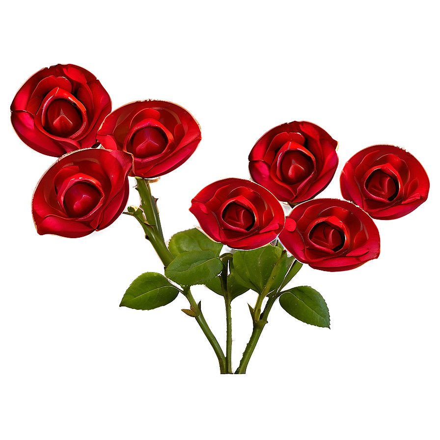 Red Rose Petals Png Bsv PNG image