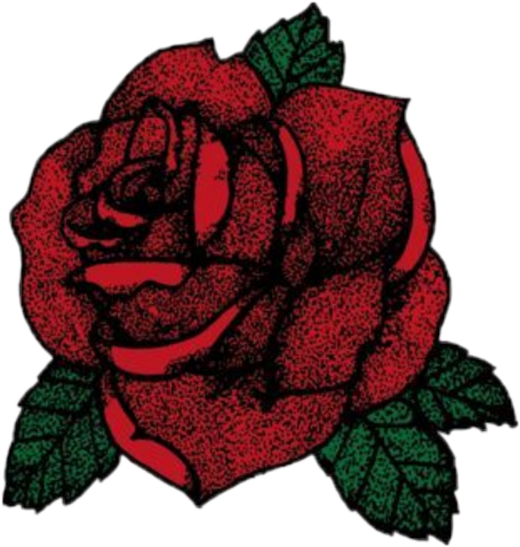 Red Rose Snapchat Sticker PNG image
