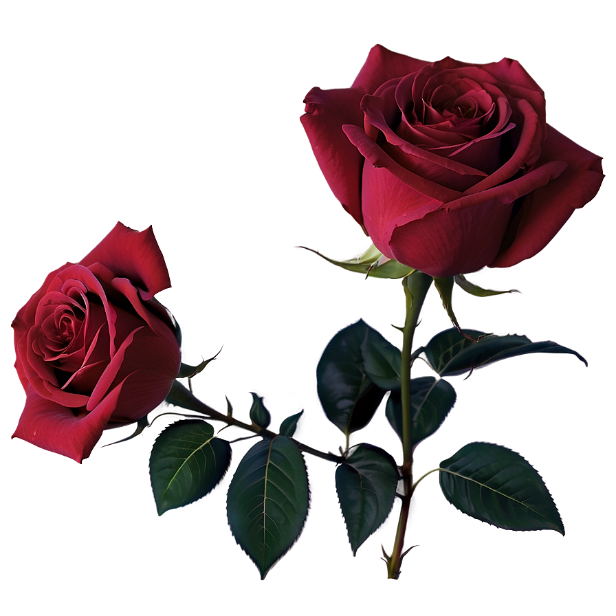 Red Rose Sunset Png 05242024 PNG image