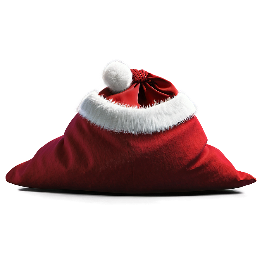 Red Santa Sack Png 96 PNG image