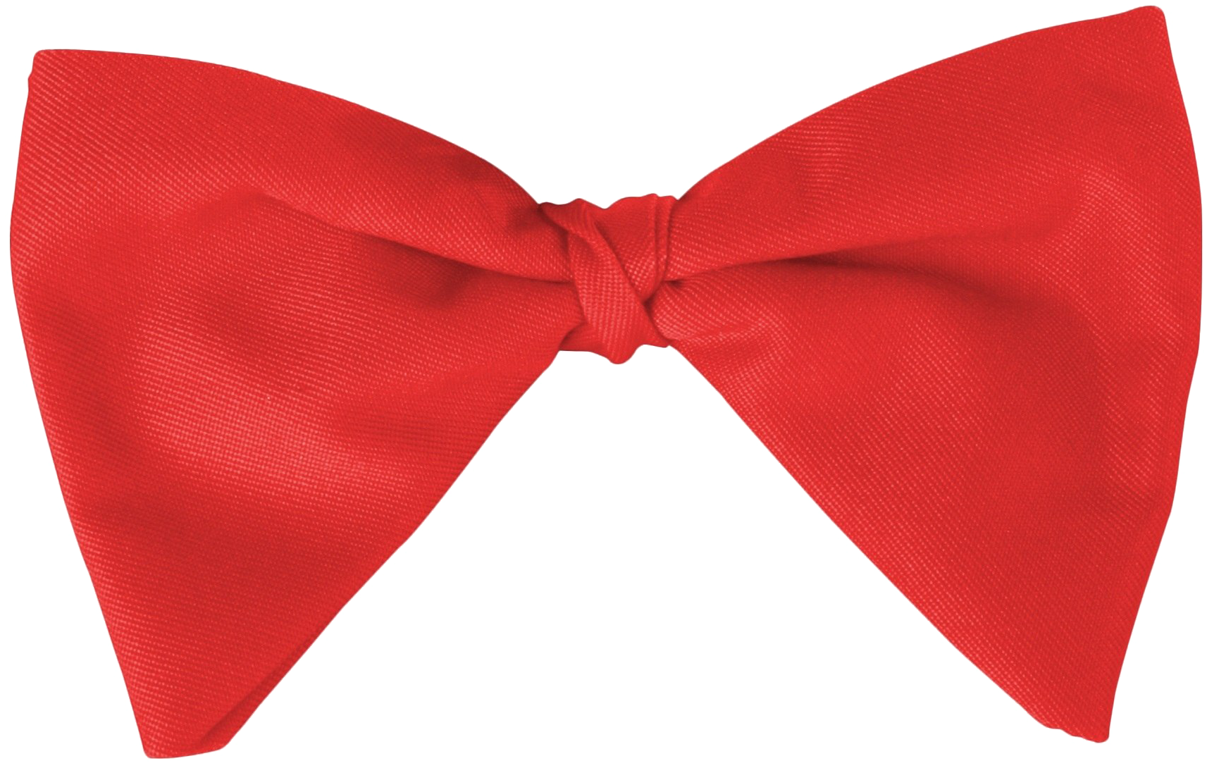 Red Satin Bow Tie PNG image