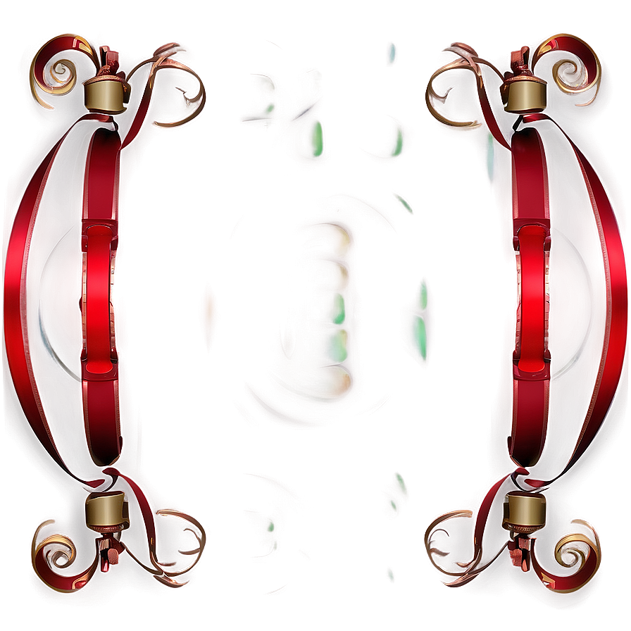 Red Scroll Banner Png 69 PNG image