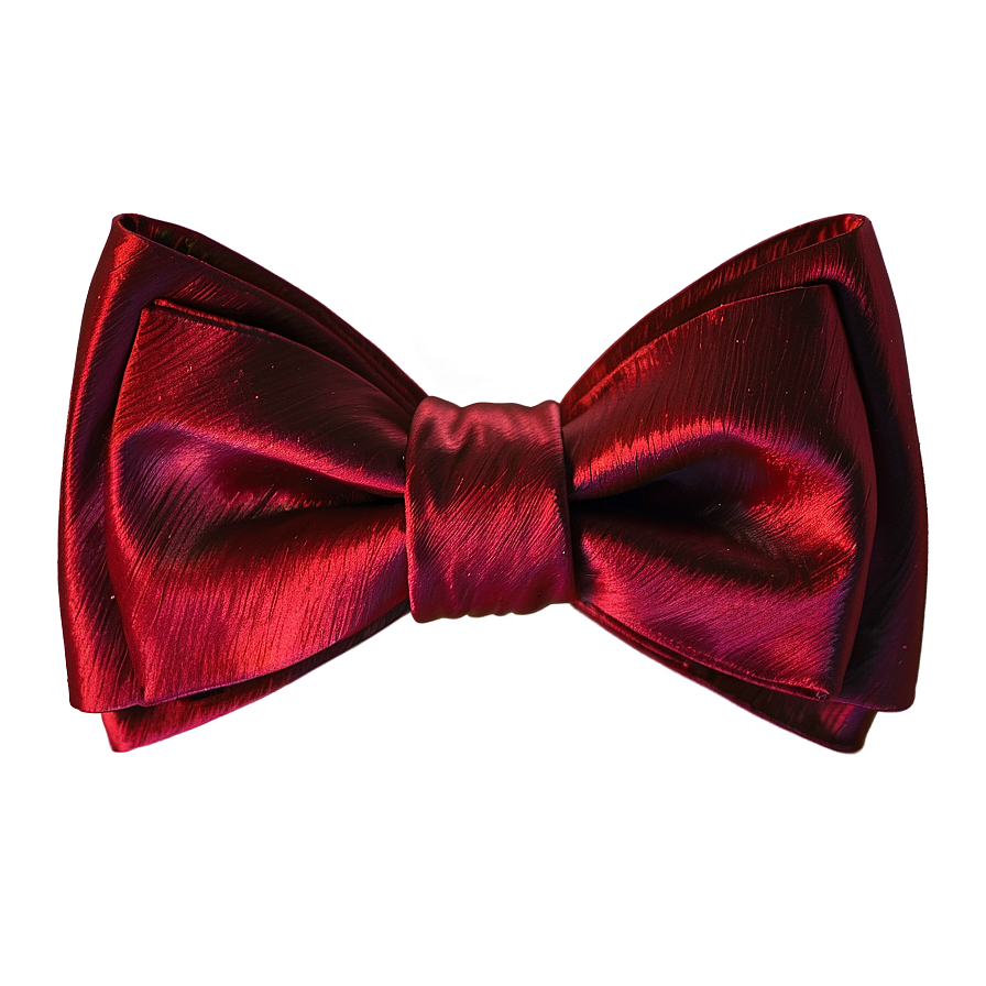 Red Silk Bow Tie Png Tcg37 PNG image