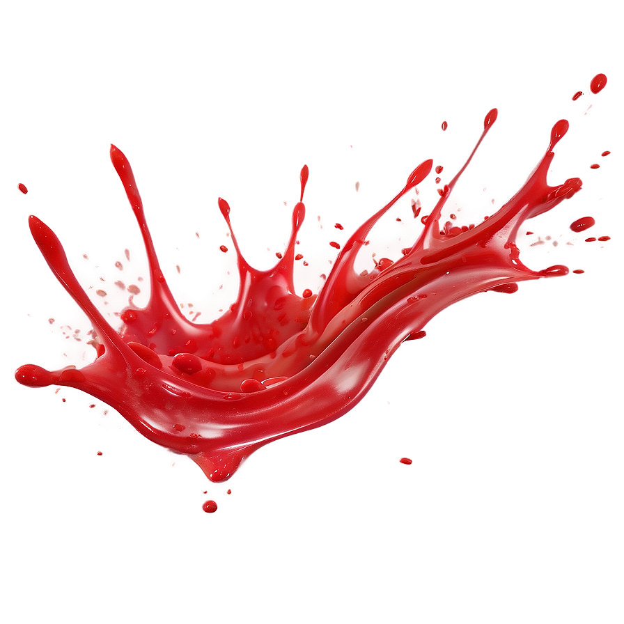 Red Splash Effect Png Dfp73 PNG image