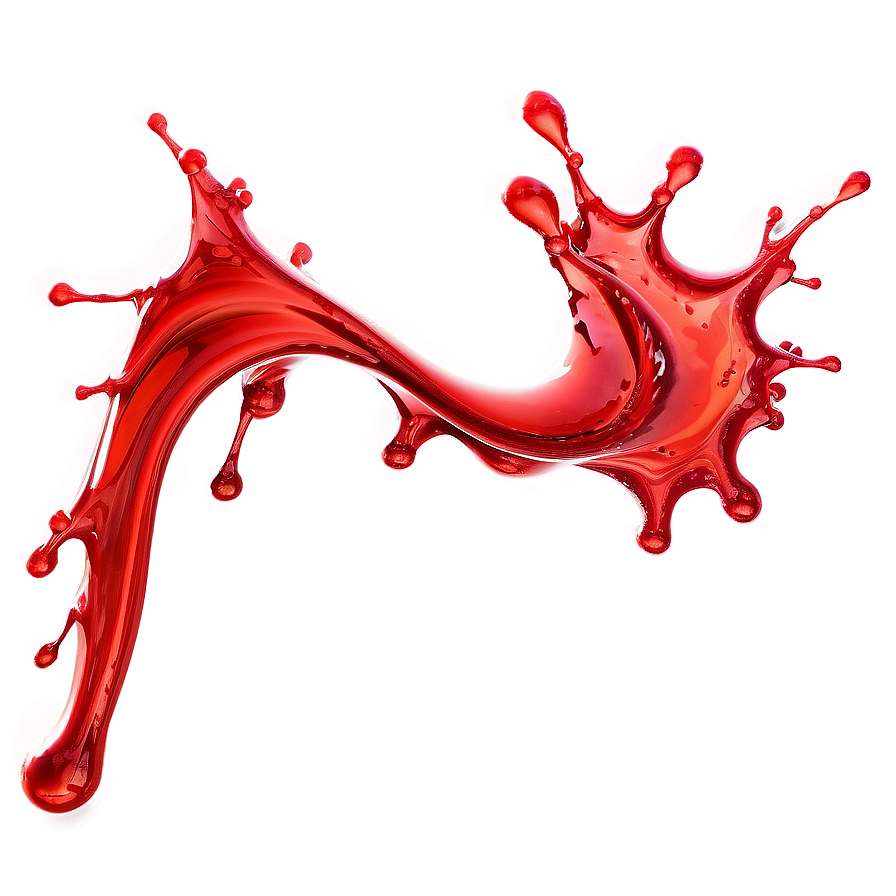 Red Splash Splash Png 06202024 PNG image